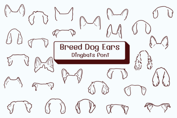 Breed Dog Ears Font for Playful Branding