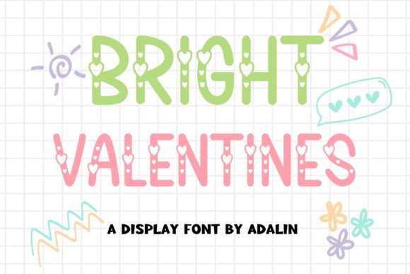 Bright Valentines Font for Web Design