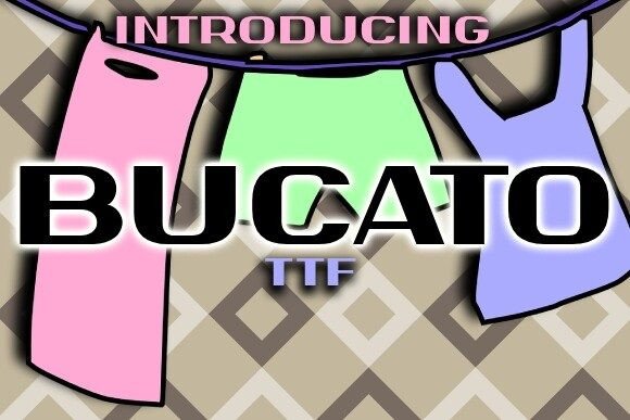 Bucato: A Cute Sans Serif Font for Modern Campaigns
