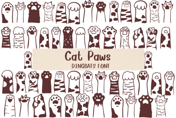 Designing with Cat Paws: A Playful Font for Digital Projects