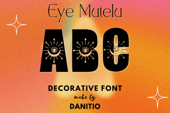 Eye Mutelu: A Mystical Font for Digital Creativity
