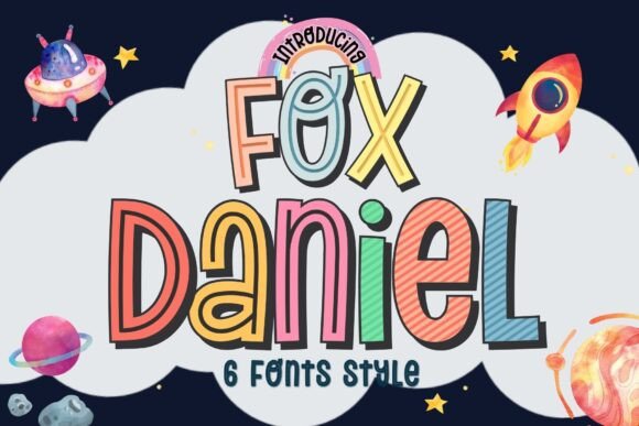 Fox Daniel: A Playful Display Font for Bold Branding