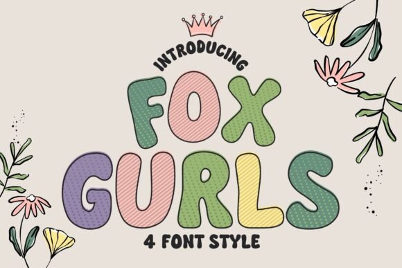 Fox Gurls: A Playful Font for Handmade Creations