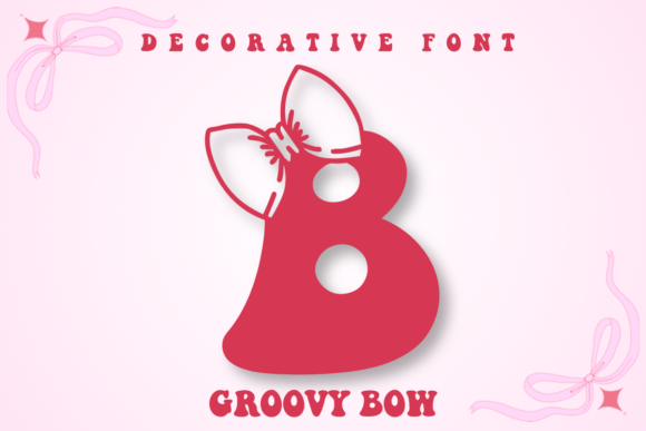 Groovy Bow Font for Eye-Catching Design