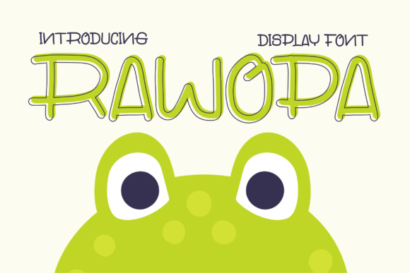 Rawopa: A Playful Font for Digital Branding