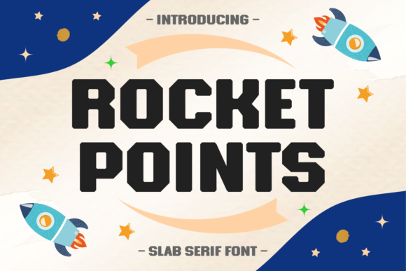 Rocket Points Font for a Polished Brand Look