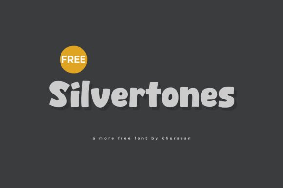 Silvertones: A Modern Font for Creative Branding Projects