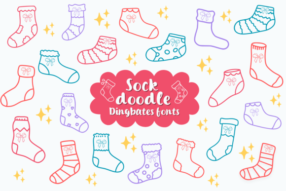 Sock Doodle: A Playful Font for Creative Makers