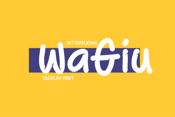 Wagiu Font for a Playful and Professional Brand Look