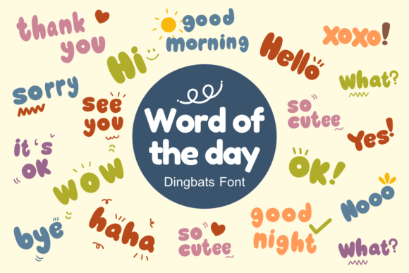 Word of the Day Font for Engaging Visual Content