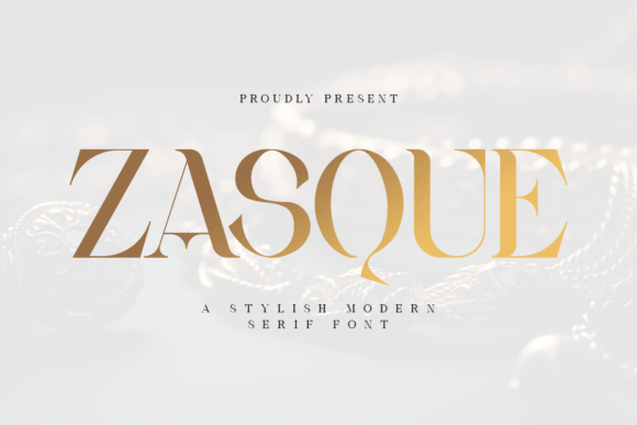 Zasque Serif Font for Modern Branding